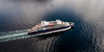 The liner Le Lapérouse in Norwegian waters © Philip Plisson / Plisson La Trinité / AA39586 - Photo Galleries - Cruise