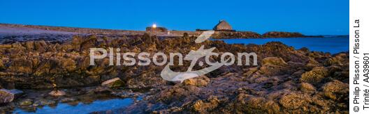 La Pointe de Kerbihan à la Trinité-sur-Mer - © Philip Plisson / Plisson La Trinité / AA39601 - Nos reportages photos - Ville [56]