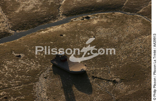 La rivière de Crac'h dans le Morbihan - © Philip Plisson / Plisson La Trinité / AA39913 - Nos reportages photos - Hydrologie