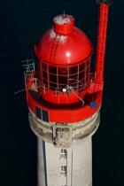 © Philip Plisson / Plisson La Trinité / AA39895 Le phare du Grand Jardin devant Saint-Malo - Nos reportages photos - Activité maritime