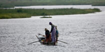 Sur le lac Manzala - Egypte © Philip Plisson / Plisson La Trinité / AA39794 - Nos reportages photos - Hydrologie