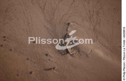 Wreck on the Nile Delta - Egypt - © Philip Plisson / Plisson La Trinité / AA39816 - Photo Galleries - Nile [The]