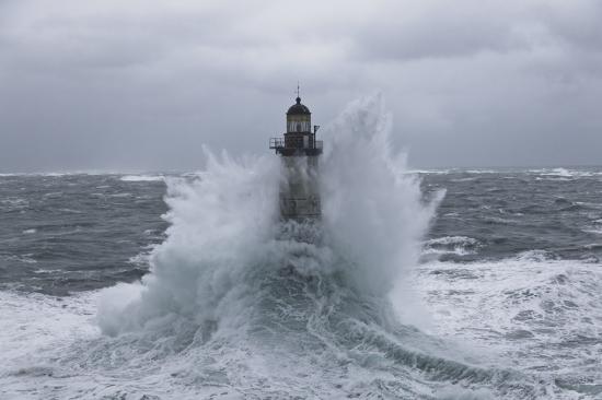 Pêcheur d'Images report photo - Winters storms on Brittany coasts