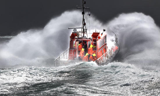 Reportage photo Pêcheur d'Images - Sauvetage en mer